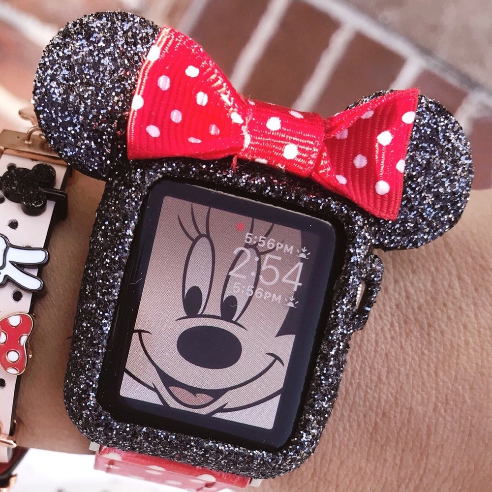 Apple Watch Swarovski Dust Mickey Mouse ears CASE